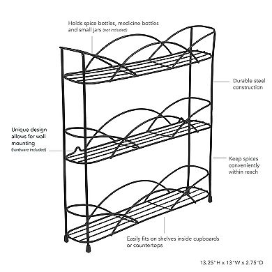 Spectrum 3-Tier Spice Rack