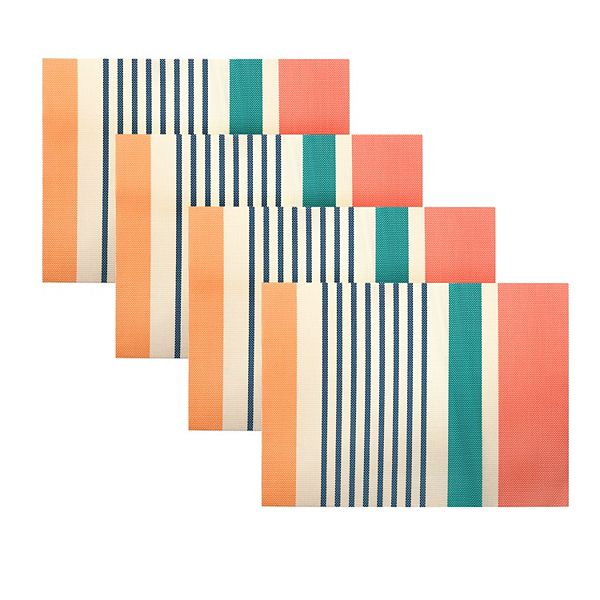 Food Network™ Mesa Feliz Woven Vinyl Placemat 4pk.