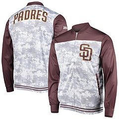 Men's G-III Sports by Carl Banks Brown San Diego Padres Earned Run Full-Zip Jacket Size: Small