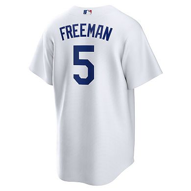 Men's Nike Freddie Freeman White Los Angeles Dodgers Replica Player Jersey