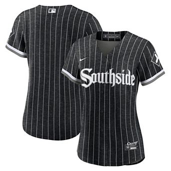 Women's Nike Black/Anthracite Chicago White Sox City Connect Replica Jersey