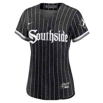 Women's Nike Black/Anthracite Chicago White Sox City Connect Replica Jersey