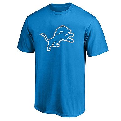 Men's Fanatics Branded Aidan Hutchinson Blue Detroit Lions Big & Tall Player Name & Number T-Shirt