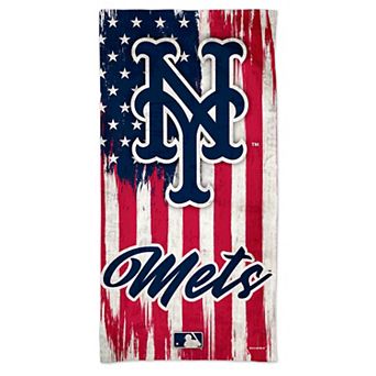 WinCraft New York Mets 60'' x 30'' Patriotic Spectra Beach Towel