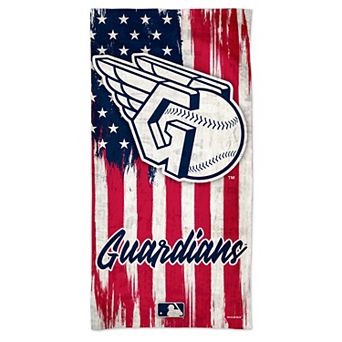 WinCraft Cleveland Guardians 60'' x 30'' Patriotic Spectra Beach Towel