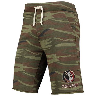 Men's Camo Alternative Apparel Florida State Seminoles Victory Lounge Shorts