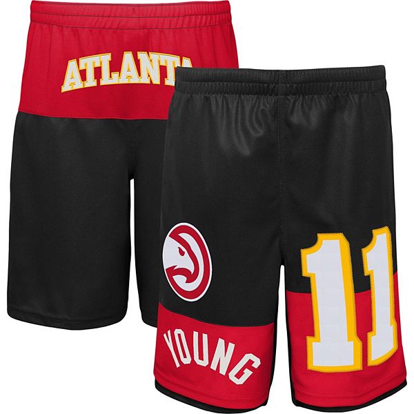 Trae Young Atlanta Hawks Youth Pandemonium Name & Number Shorts