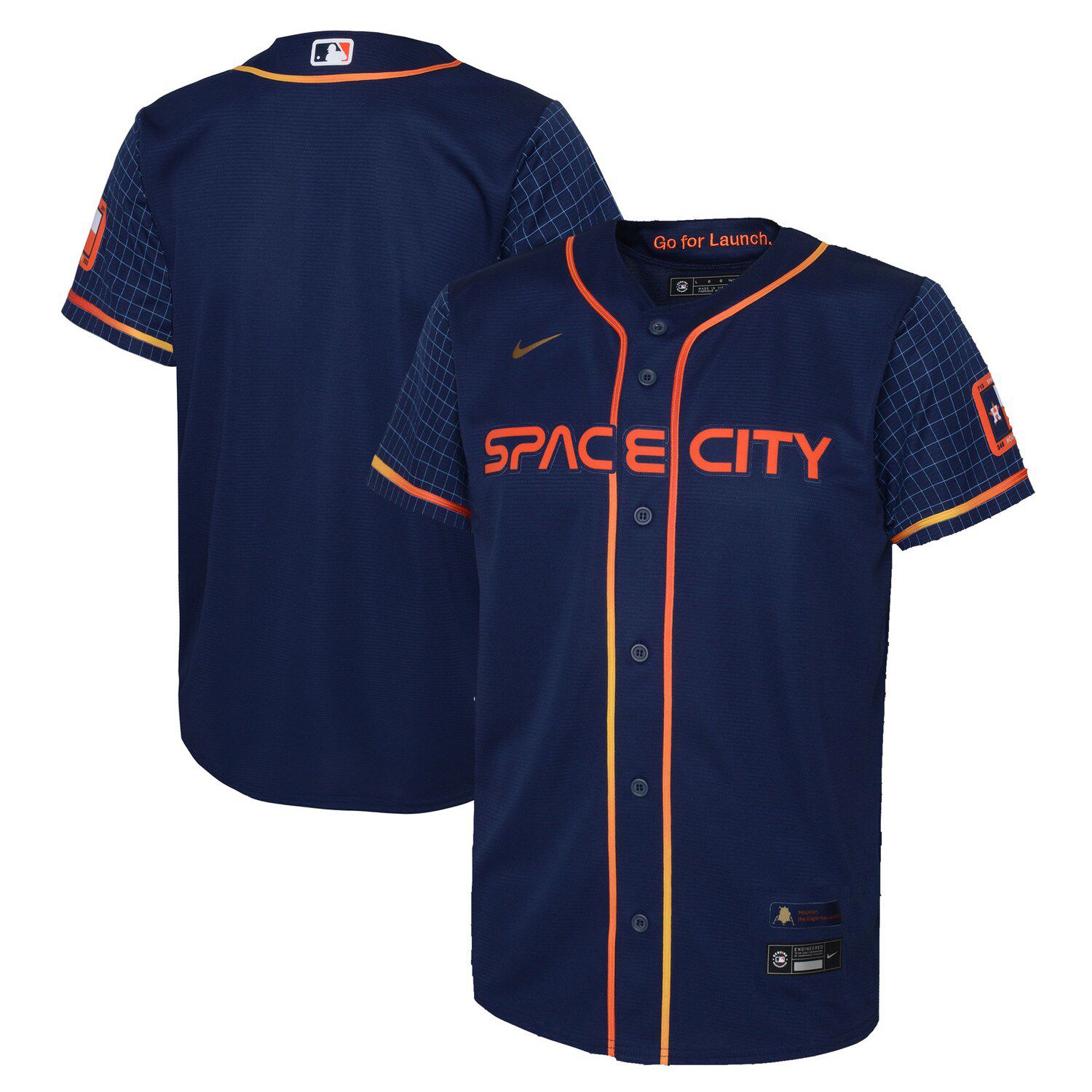 Nike MLB Houston Astros City Connect Jersey Yordan Alvarez Space City Mens