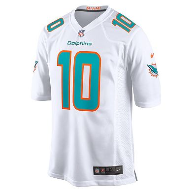 Men's Nike Tyreek Hill White Miami Dolphins Game Jersey