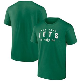 Men's Fanatics Branded Kelly Green New York Jets Gridiron Classics Established T-Shirt