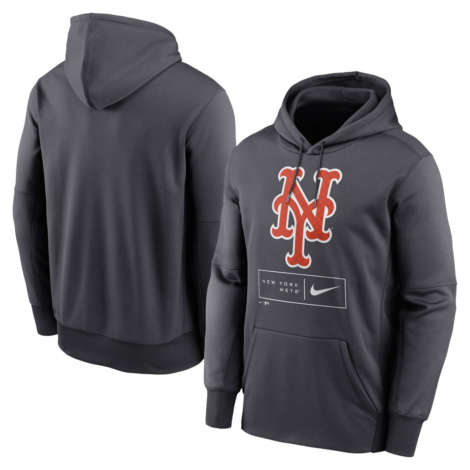 Men's Nike Anthracite Georgia Bulldogs Military Long Sleeve Hoodie T-Shirt