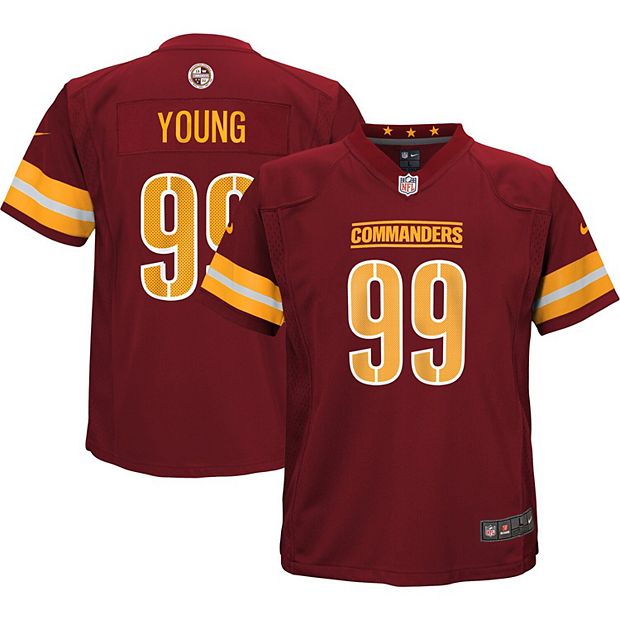 Chase Young Washington Commanders Nike Game Jersey - Burgundy