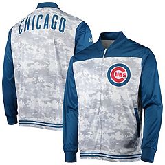 Mitchell & Ness Men's Chicago Cubs Authentic Sweater Jacket - Macy's