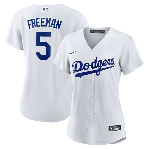 Women's Nike Freddie Freeman White Los Angeles Dodgers