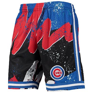Men's Mitchell & Ness Royal Chicago Cubs Hyper Hoops Shorts
