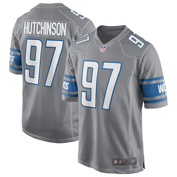 Nike Men's Aidan Hutchinson White Detroit Lions 2022 NFL Draft First Round  Pick Game Jersey - Macy's