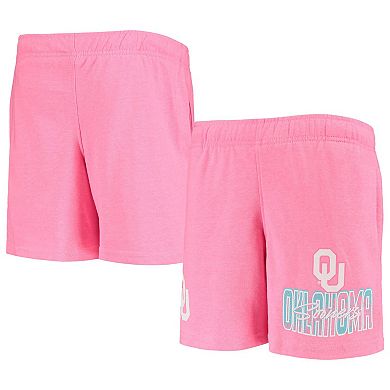 Youth Pink Oklahoma Sooners Super Fresh Neon Daze Shorts