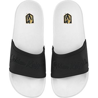 Women's FOCO Vegas Golden Knights Script Wordmark Slide Sandals