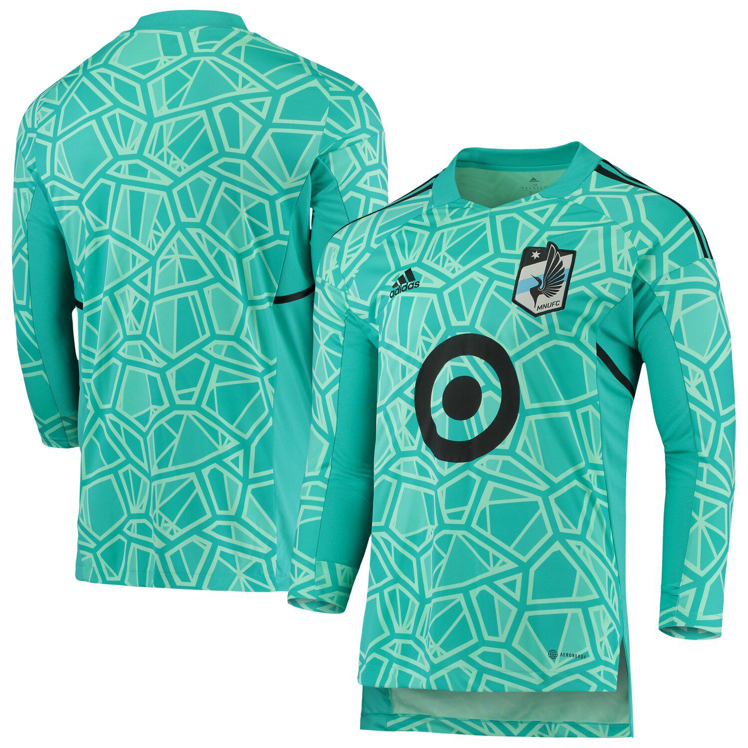 Men's adidas Originals Green Manchester United 90 Goalkeeper Replica Jersey