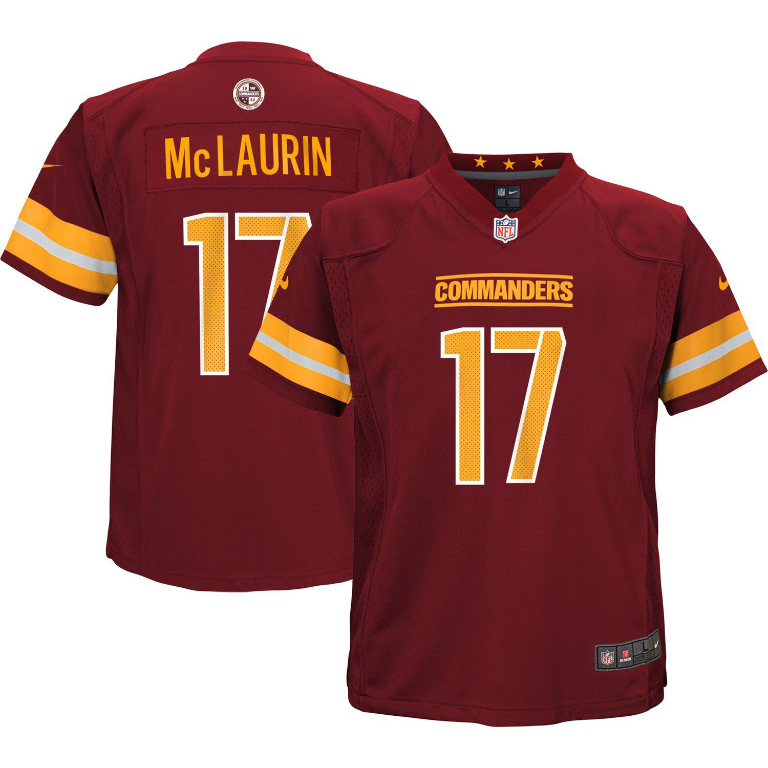 Toddler Terry McLaurin Burgundy Washington Commanders Team Player Jersey