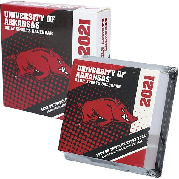 Arkansas Razorbacks 2021 Box Calendar