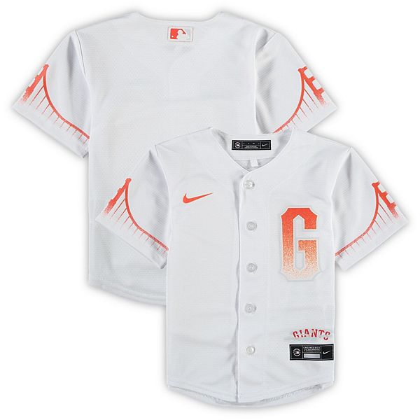 Preschool Nike White San Francisco Giants 2021 MLB City Connect Replica  Team Jersey