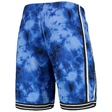 Men's Mitchell & Ness Royal Golden State Warriors Hardwood Classics 1995 Galaxy Swingman Shorts