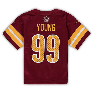 Preschool Nike Chase Young Burgundy Washington Commanders Game Jersey