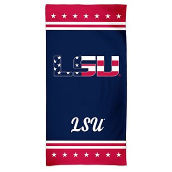WinCraft LSU Tigers 60'' x 30'' Patriotic Spectra Beach Towel
