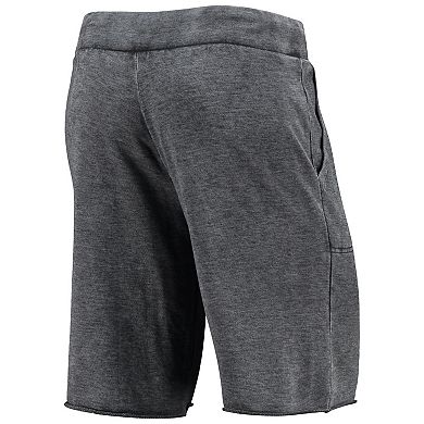 Men's Heathered Black Alternative Apparel Clemson Tigers Victory Lounge Shorts
