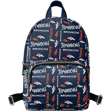Youth FOCO Navy Denver Broncos Repeat Brooklyn Mini Backpack