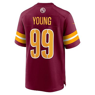 Youth Nike Chase Young Burgundy Washington Commanders Game Jersey