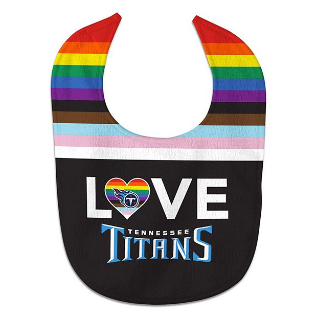 Newborn & Infant WinCraft Tennessee Titans Rainbow Baby Bib