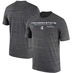 Men's Nike Gray Michigan State Spartans Basketball Drop Legend Long Sleeve  Performance T-Shirt