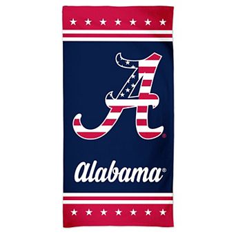 WinCraft Alabama Crimson Tide 60'' x 30'' Patriotic Spectra Beach Towel