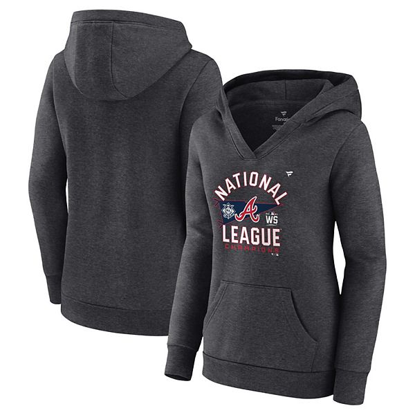 Men's Fanatics Branded Heathered Gray Atlanta Braves 2021 World Series  Champions Locker Room Long Sleeve T-Shirt 