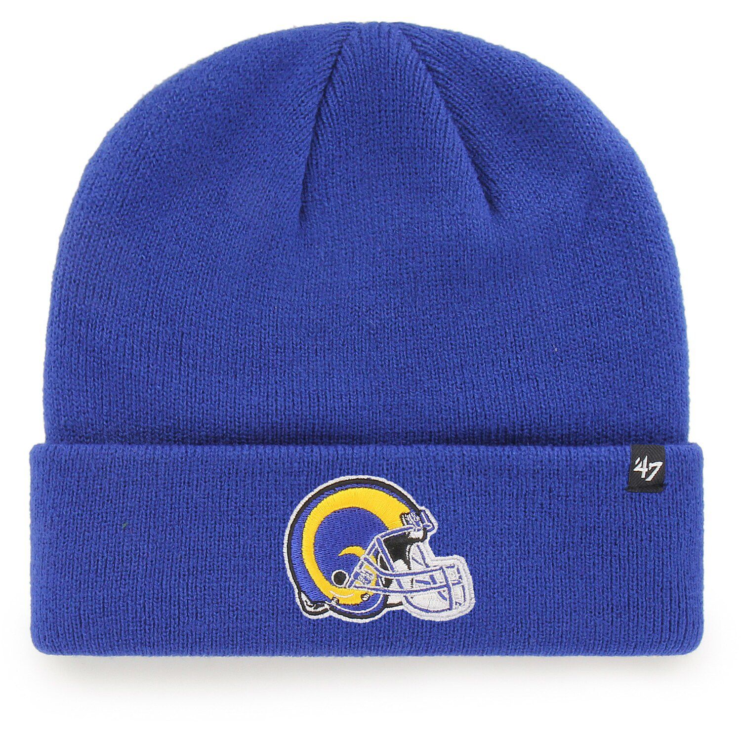 Men's Los Angeles Rams New Era Royal/Gold Historic Logo Retro