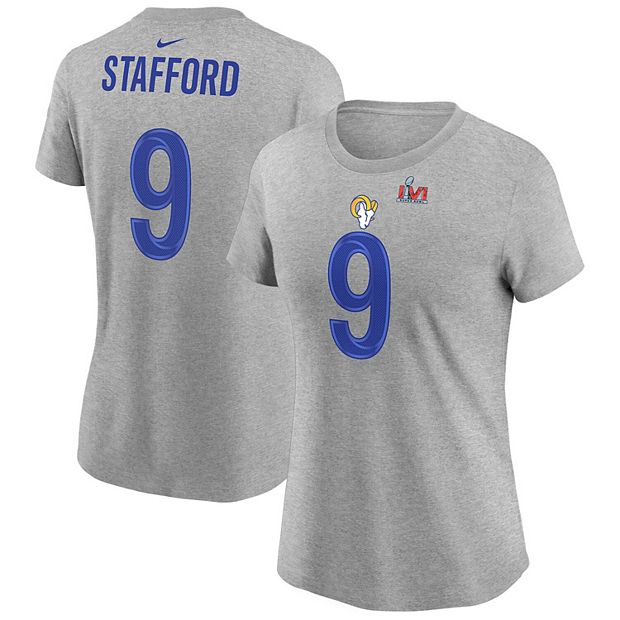 Women's Nike Matthew Stafford White Los Angeles Rams Super Bowl