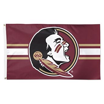 WinCraft Florida State Seminoles 3' x 5' Horizontal Stripe Deluxe Single-Sided Flag