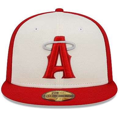 Men's New Era Red Los Angeles Angels 2022 City Connect 59FIFTY Fitted Hat