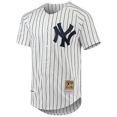 Men's Mitchell & Ness Derek Jeter White New York Yankees 1997 Cooperstown Collection Authentic Jersey