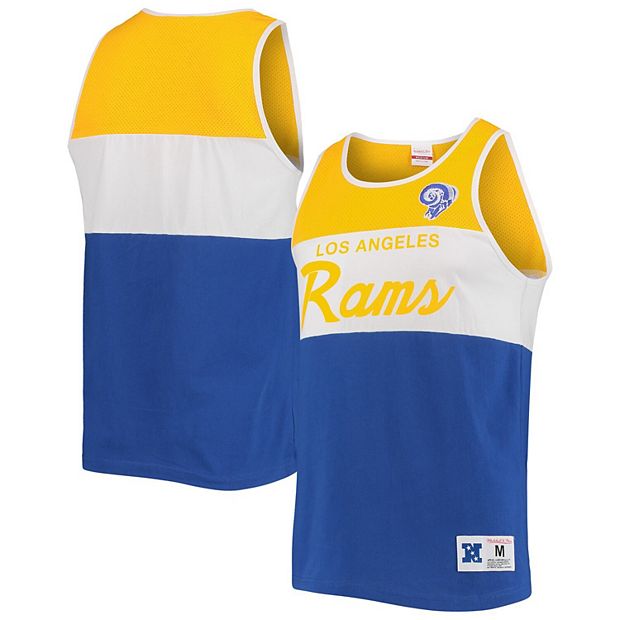 Los Angeles Rams Mitchell & Ness All Over Print Crew