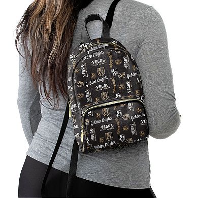 Youth FOCO Black Vegas Golden Knights Repeat Brooklyn Mini Backpack