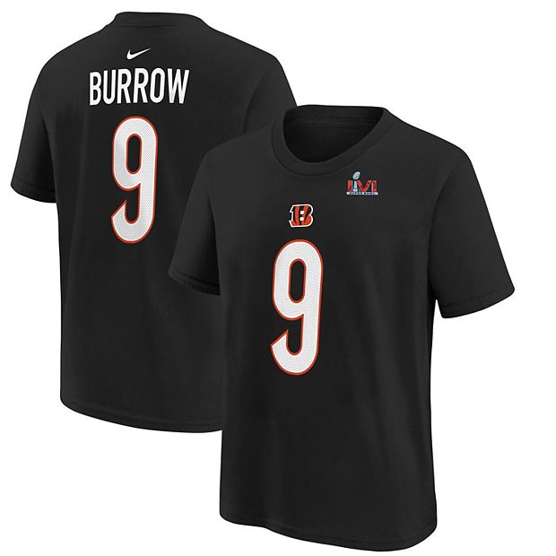 Nike, Shirts & Tops, Cincinnati Bengals Super Bowl Burrow Tee Size 2t