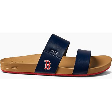 Women's REEF Boston Red Sox Cushion Vista Sandals