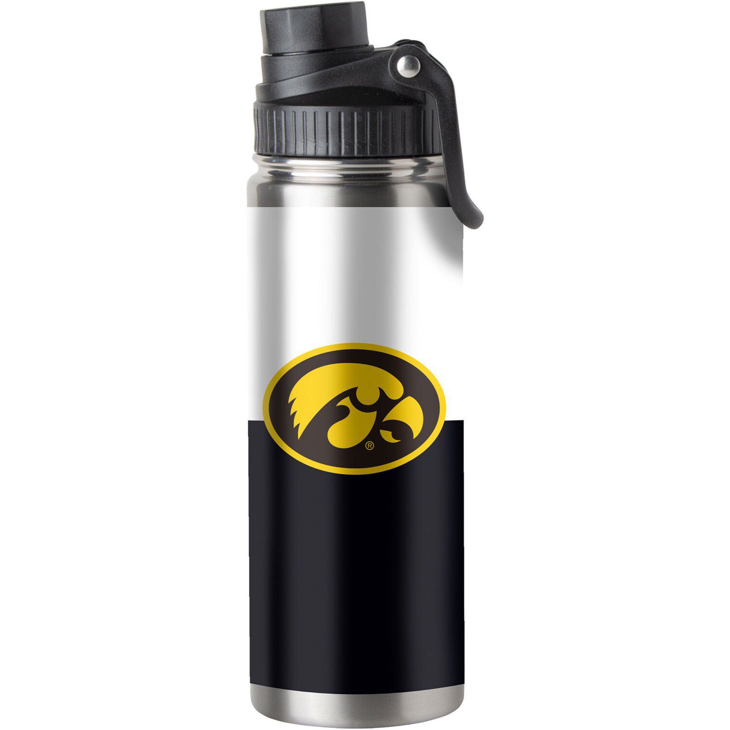 THE MEMORY COMPANY Black Pittsburgh Steelers 26oz. Primary Logo Water Bottle