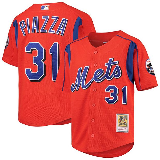 MLB New York Mets Two Button Youth Jersey T-Shirt Youth Sizes