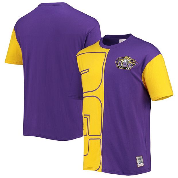 Men's Purple LSU Tigers The Cut Football Jersey, Size: 2XL