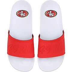 San Francisco 49ers FOCO Color Pop Flip Flop Sandals