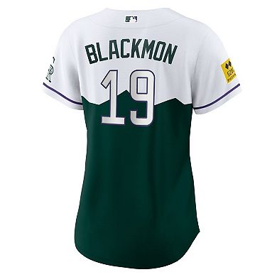 Women's Nike Charlie Blackmon Green Colorado Rockies 2022 City Connect ...